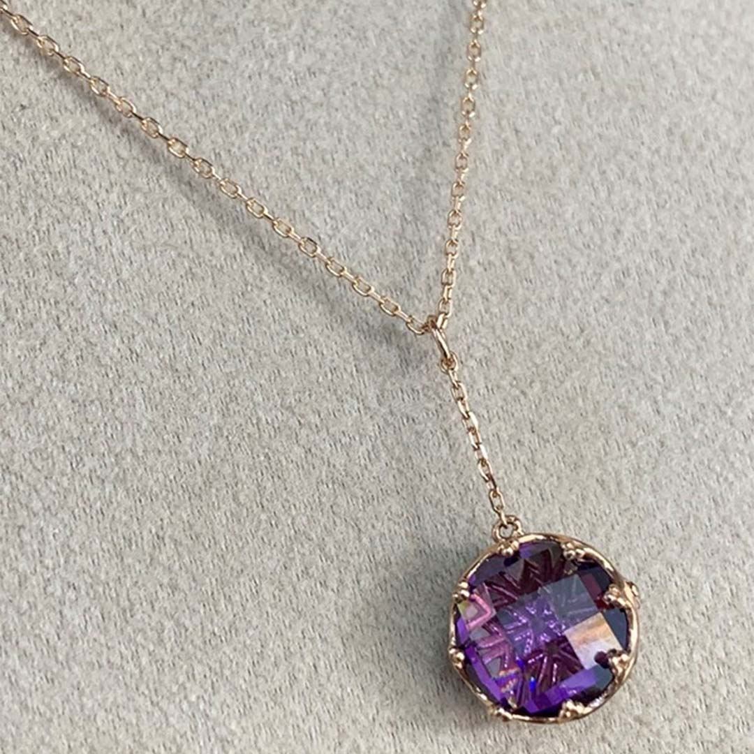 Çift Taraflı Kolye Y00506