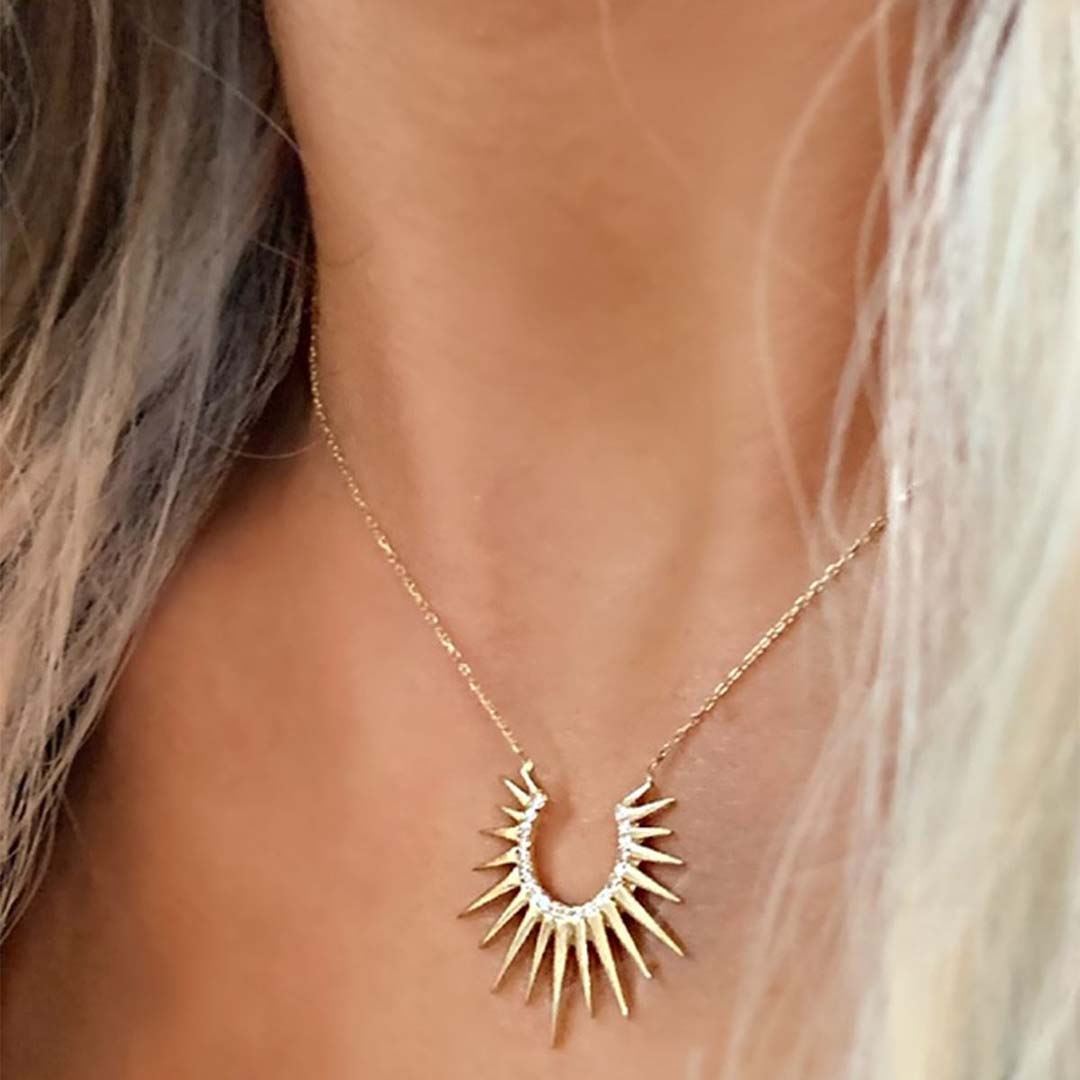 Güneş Kolye Y00687