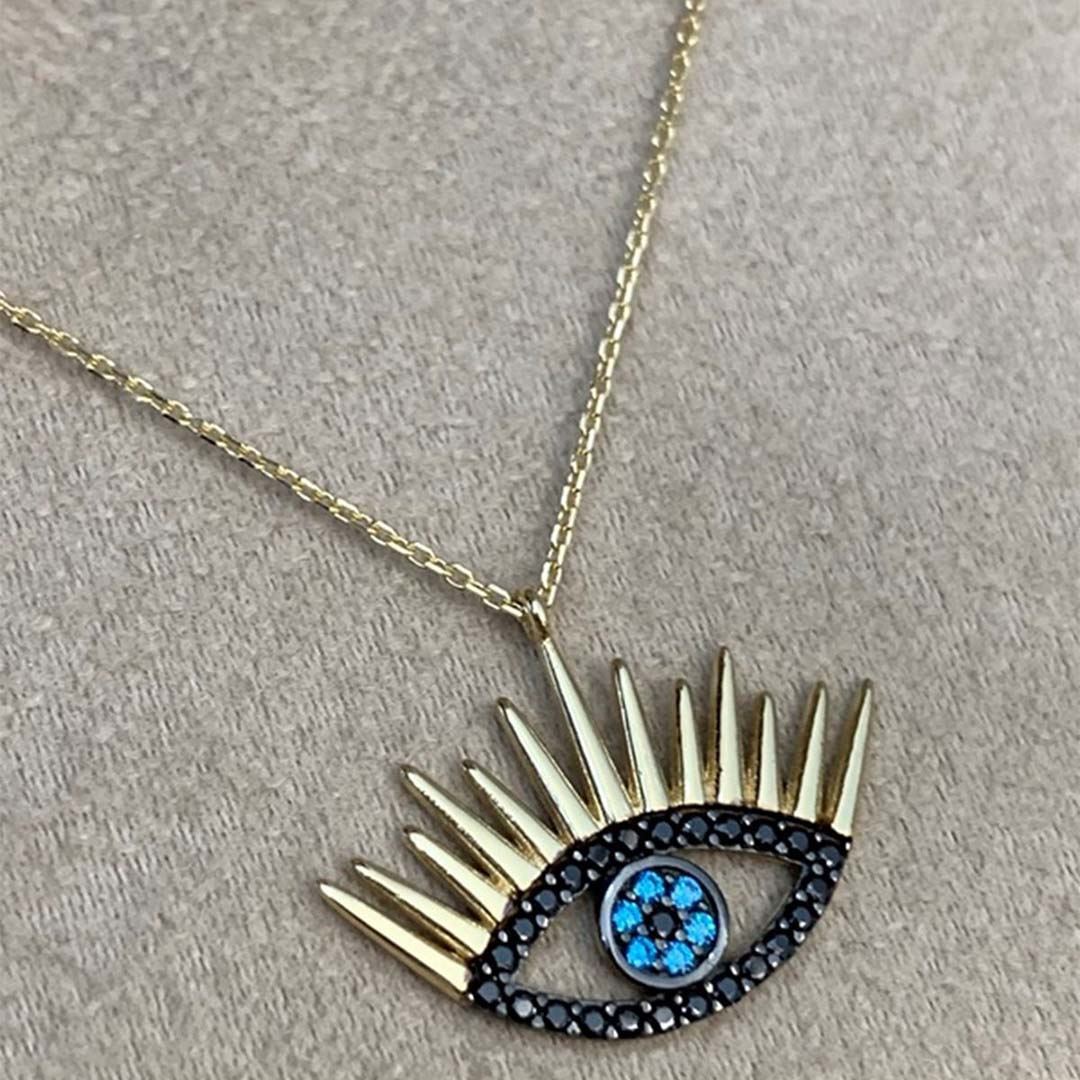 Kirpik Model Kolye Y00695