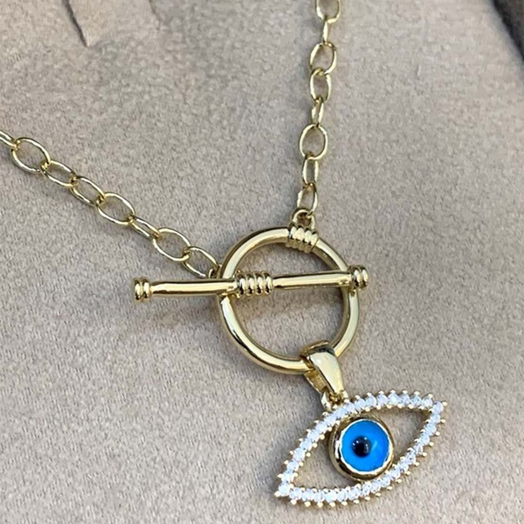 Nazar Göz Kolye Y00754