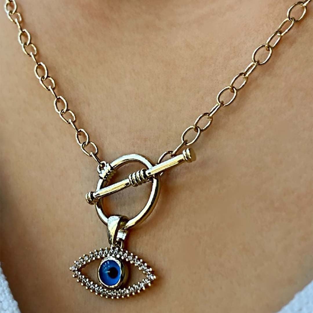 Nazar Göz Kolye Y00754