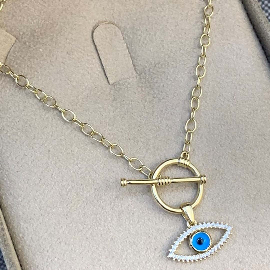 Nazar Göz Kolye Y00754