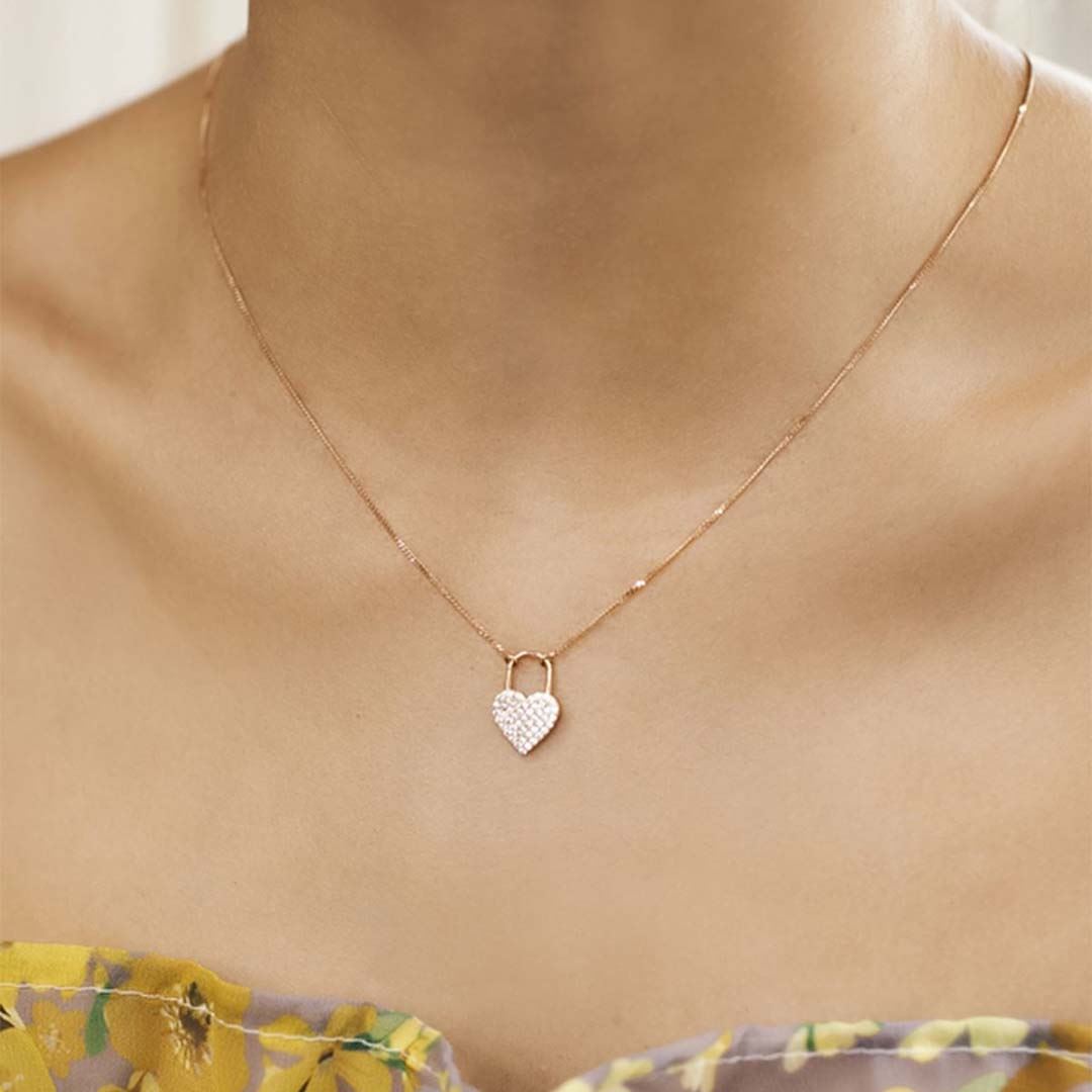 Love Kilit Kolye Y01030