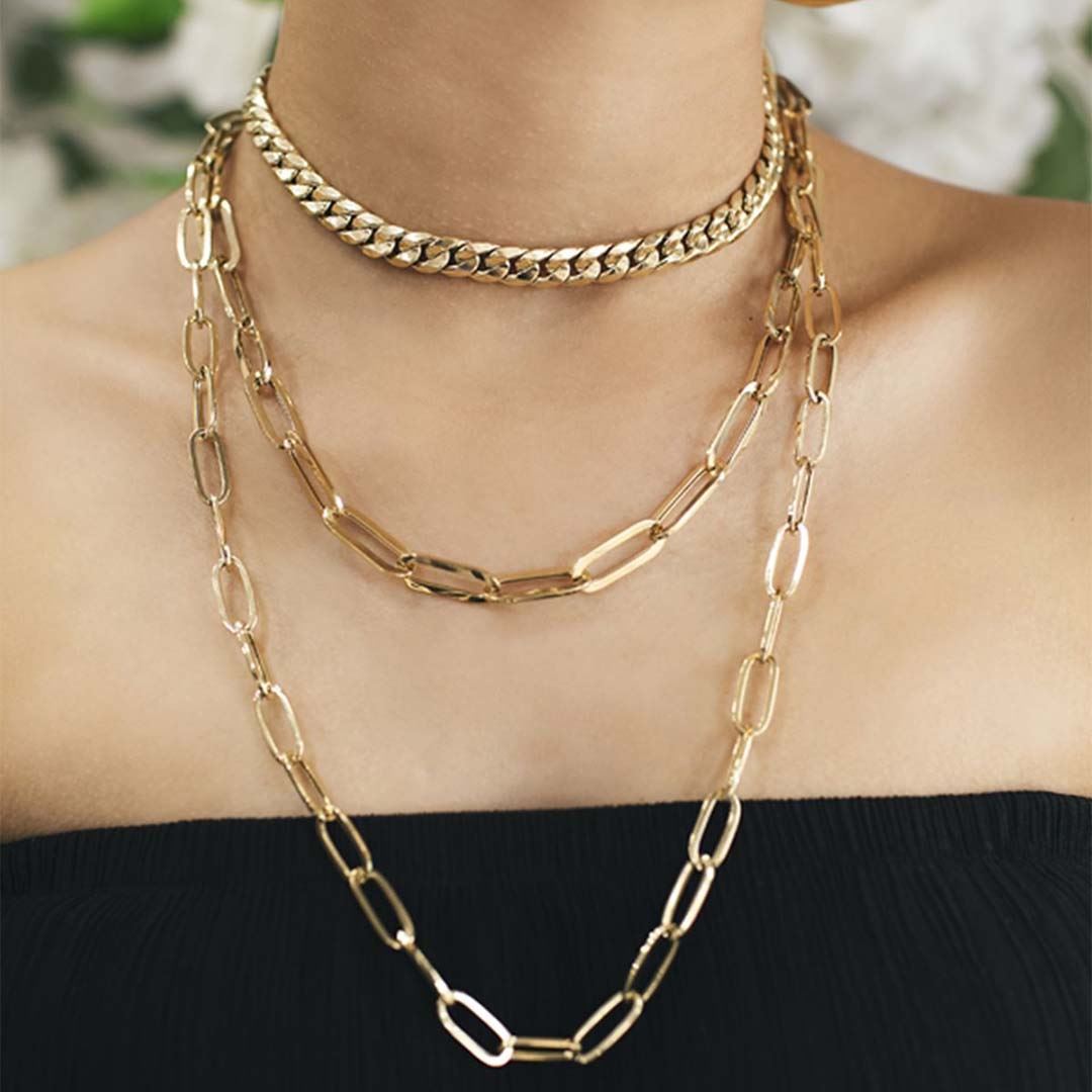 İthal Zincir Kolye Y01037