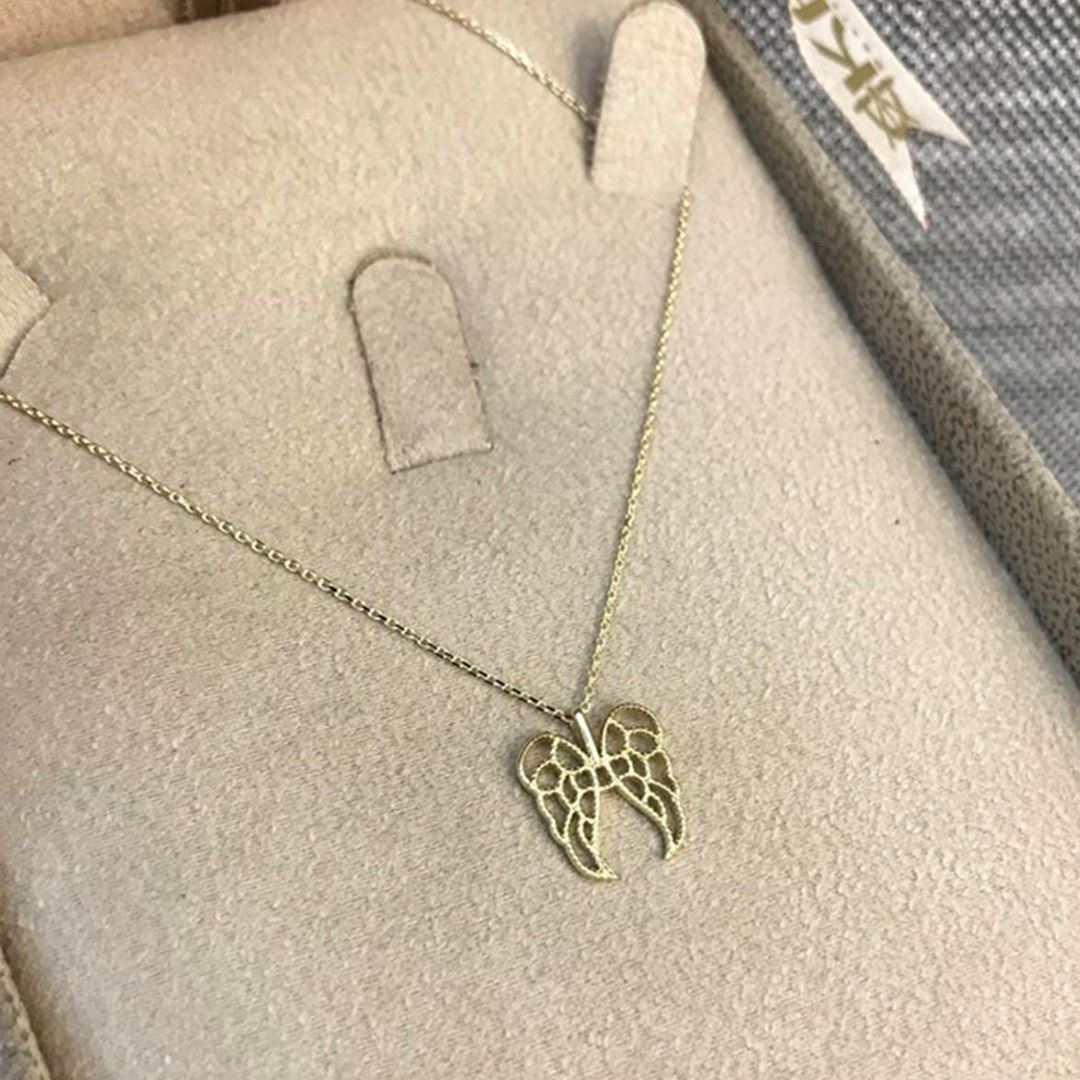 Kelebek Altın Kolye Y00694