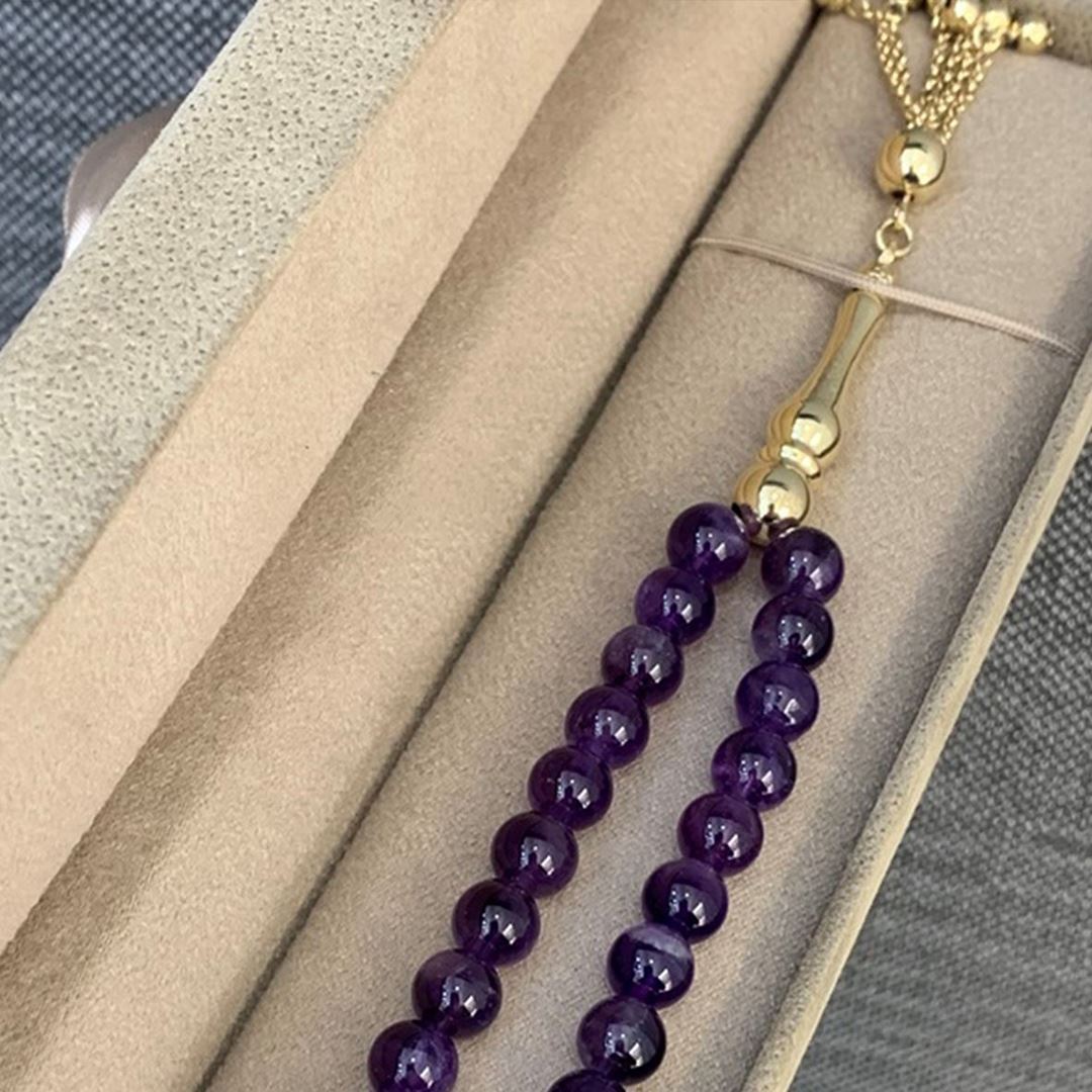 Ametsit Taşli Altin Tesbih TSBH083