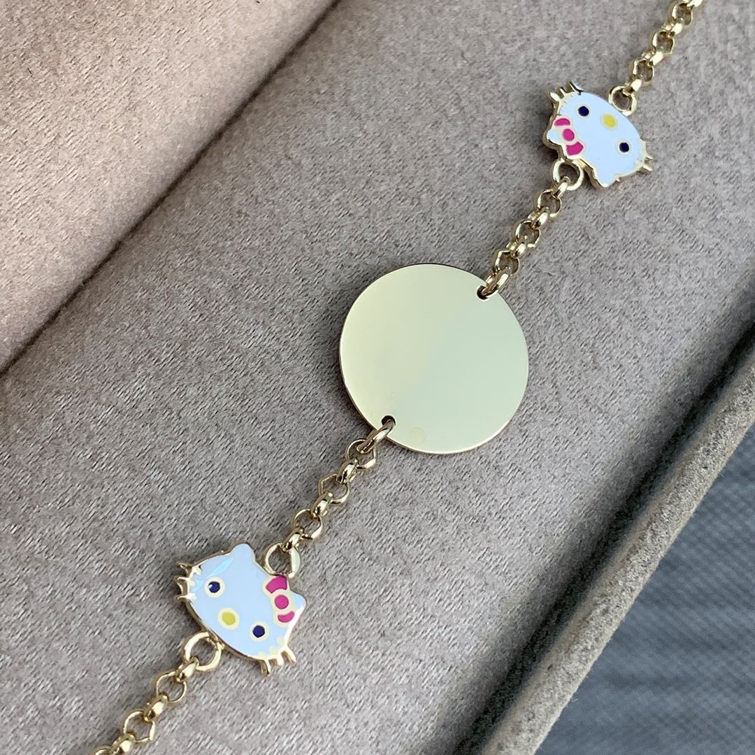 İsim Yazılan Çocuk Altın Bileklik Ç00064