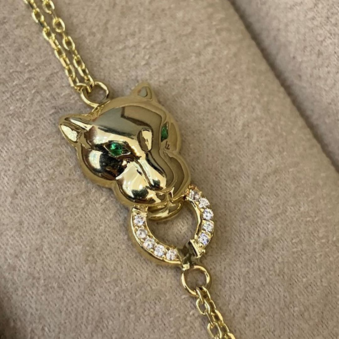 Kaplan Figürlü Bileklik Y00944