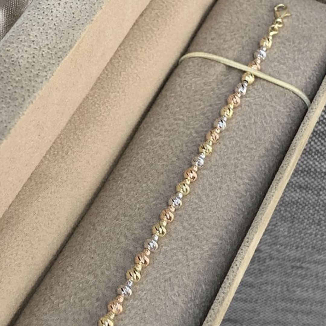 Renkli Dorika Toplu Tek Sıra Bileklik Y00172