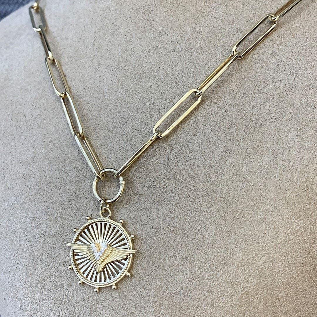 Kanat Figürlü Kolye GK002