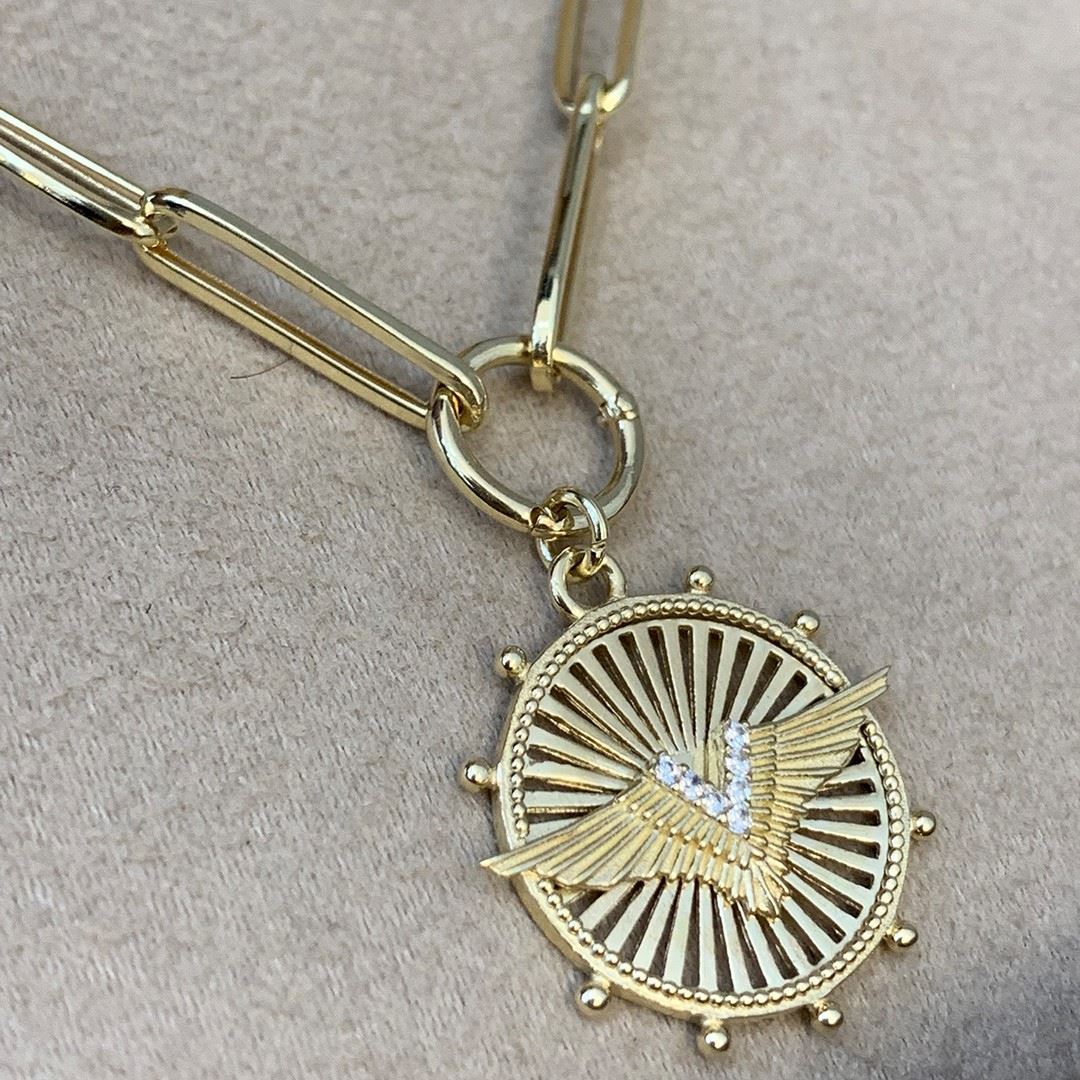 Kanat Figürlü Kolye GK002