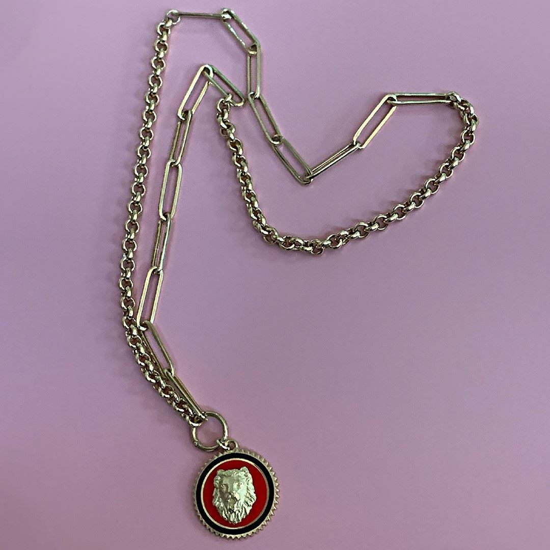 Aslan Figürlü Kolye GK013