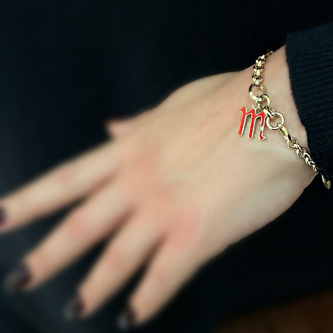 Mineli Harf Bileklik GK015