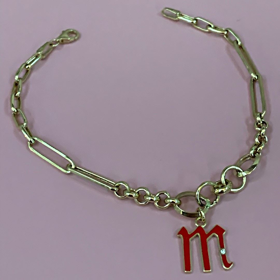 Mineli Harf Bileklik GK015