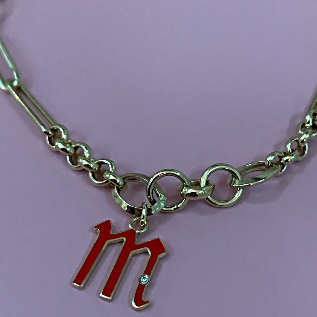 Mineli Harf Bileklik GK015