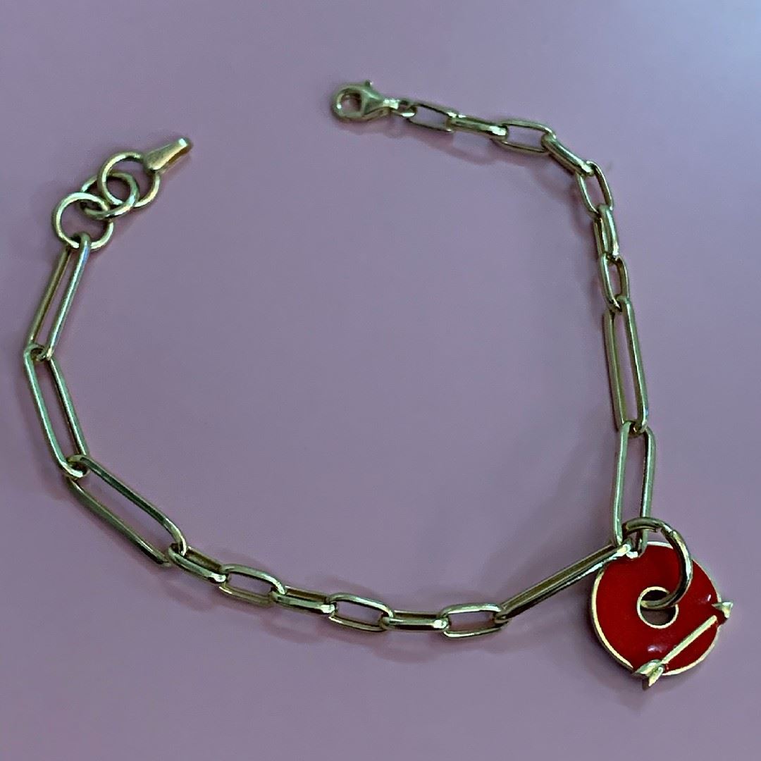 Lacivert Mineli Hedef Bileklik GK025