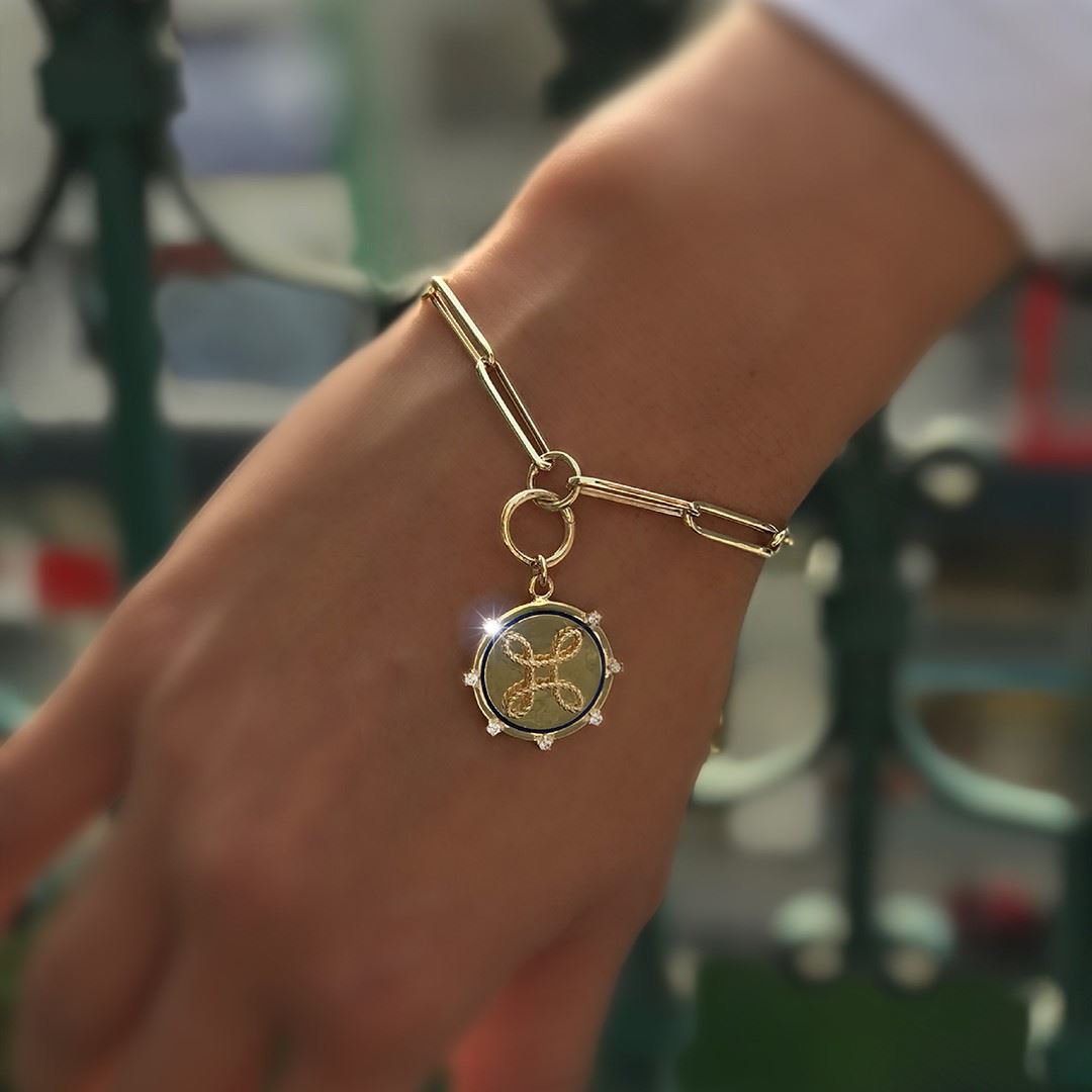 Kırmızı Mineli Yıldız Bileklik GK031