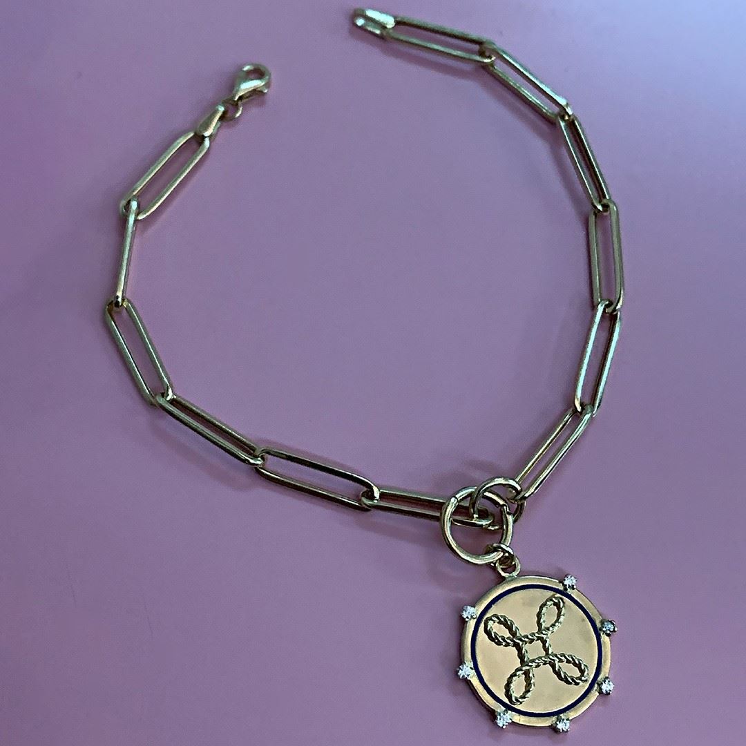 Kırmızı Mineli Yıldız Bileklik GK031