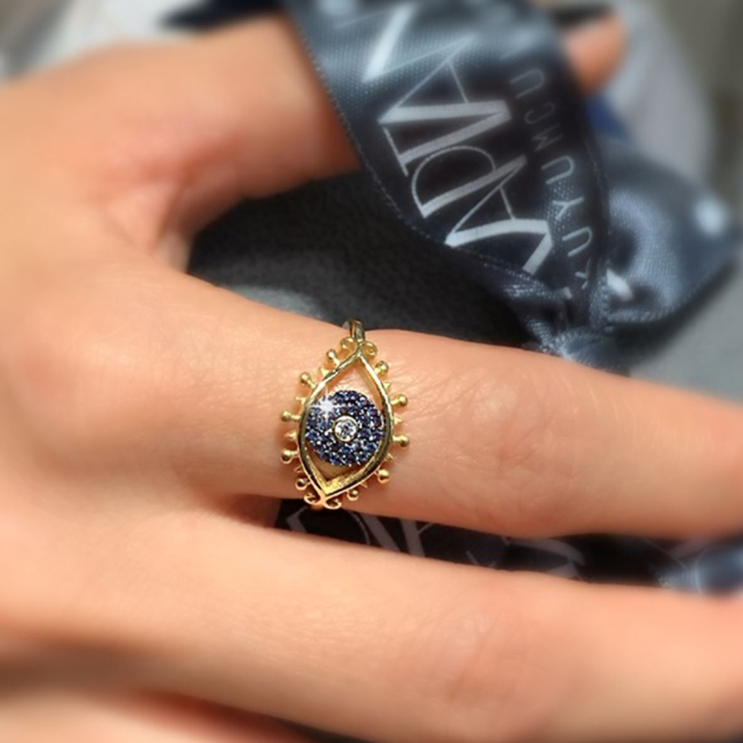 Altin Göz Yüzük Y00770