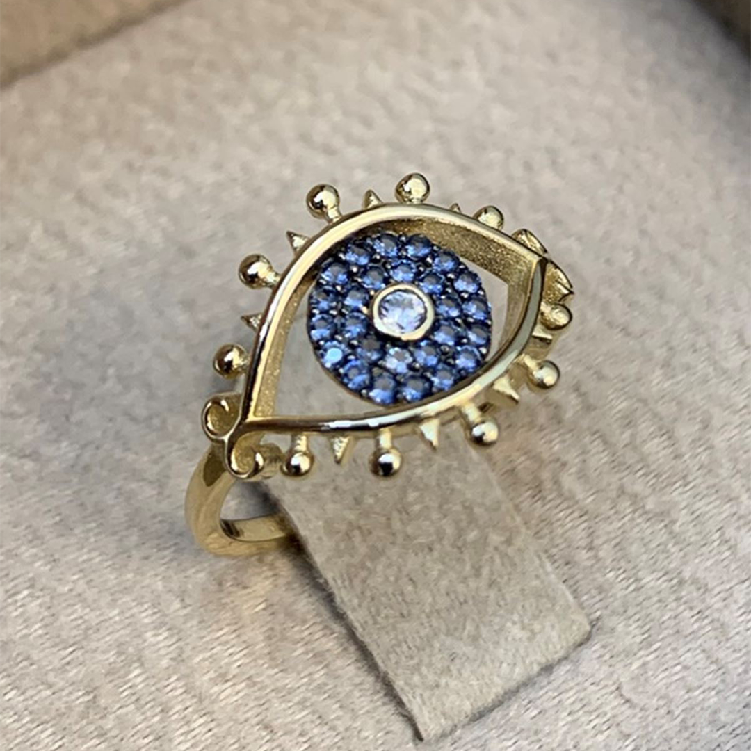 Altin Göz Yüzük Y00770