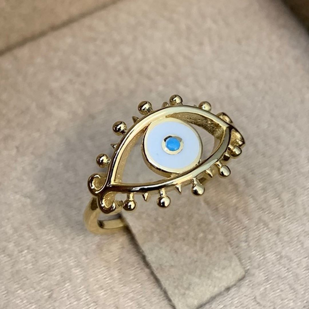 Altin Göz Yüzük Y00774