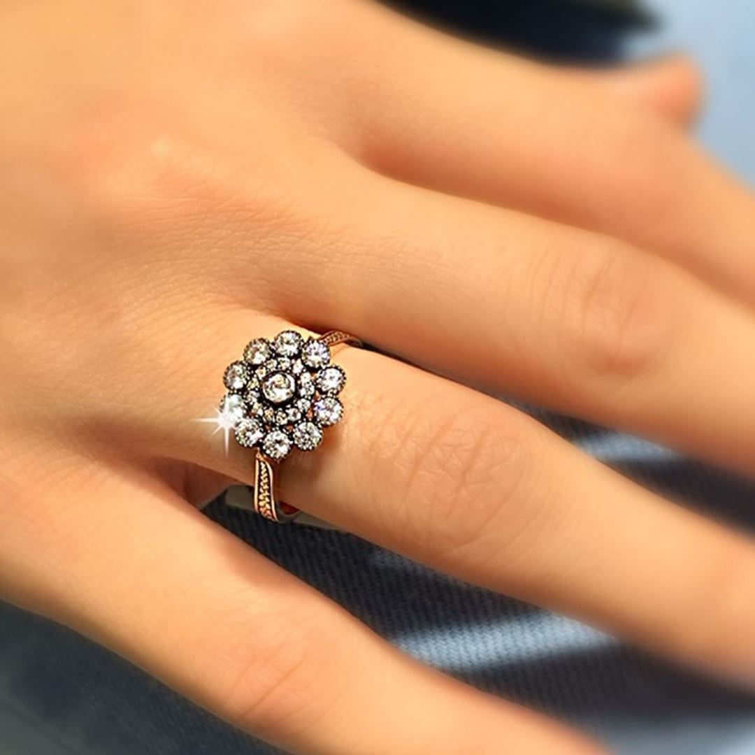 Elmas Model Altin Yüzük Y00778