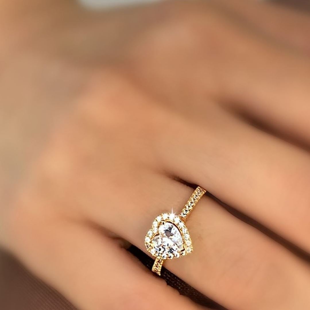 Kalpli Taşlı Yüzük Y00865