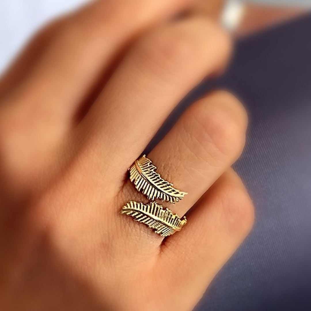 Yaprak Yüzük Y00946