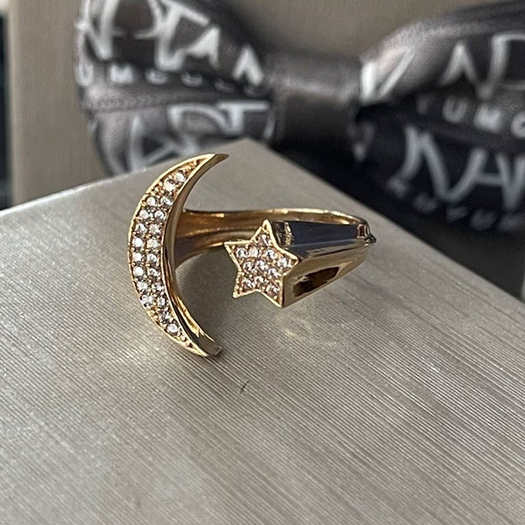 Ay Yıldız Tasarım Yüzük YZ55136