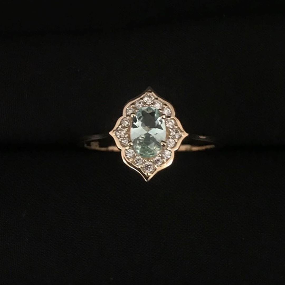 Mavi Taşlı Yüzük YZ55154