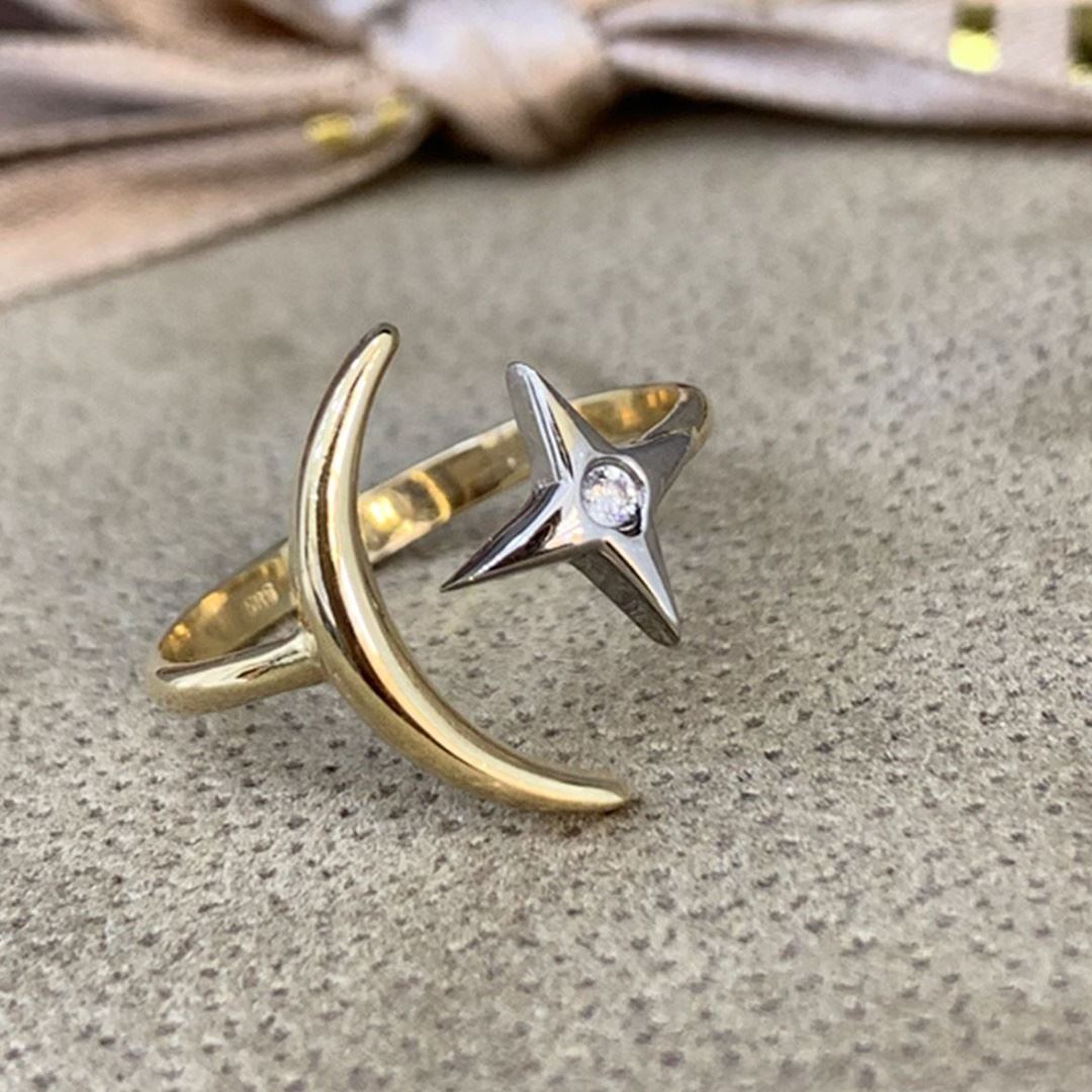 Ay Yıldız Yüzük Y00335