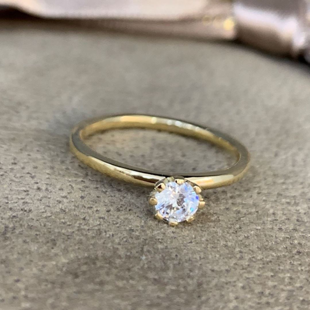 Tek Taş Yüzük Y00625