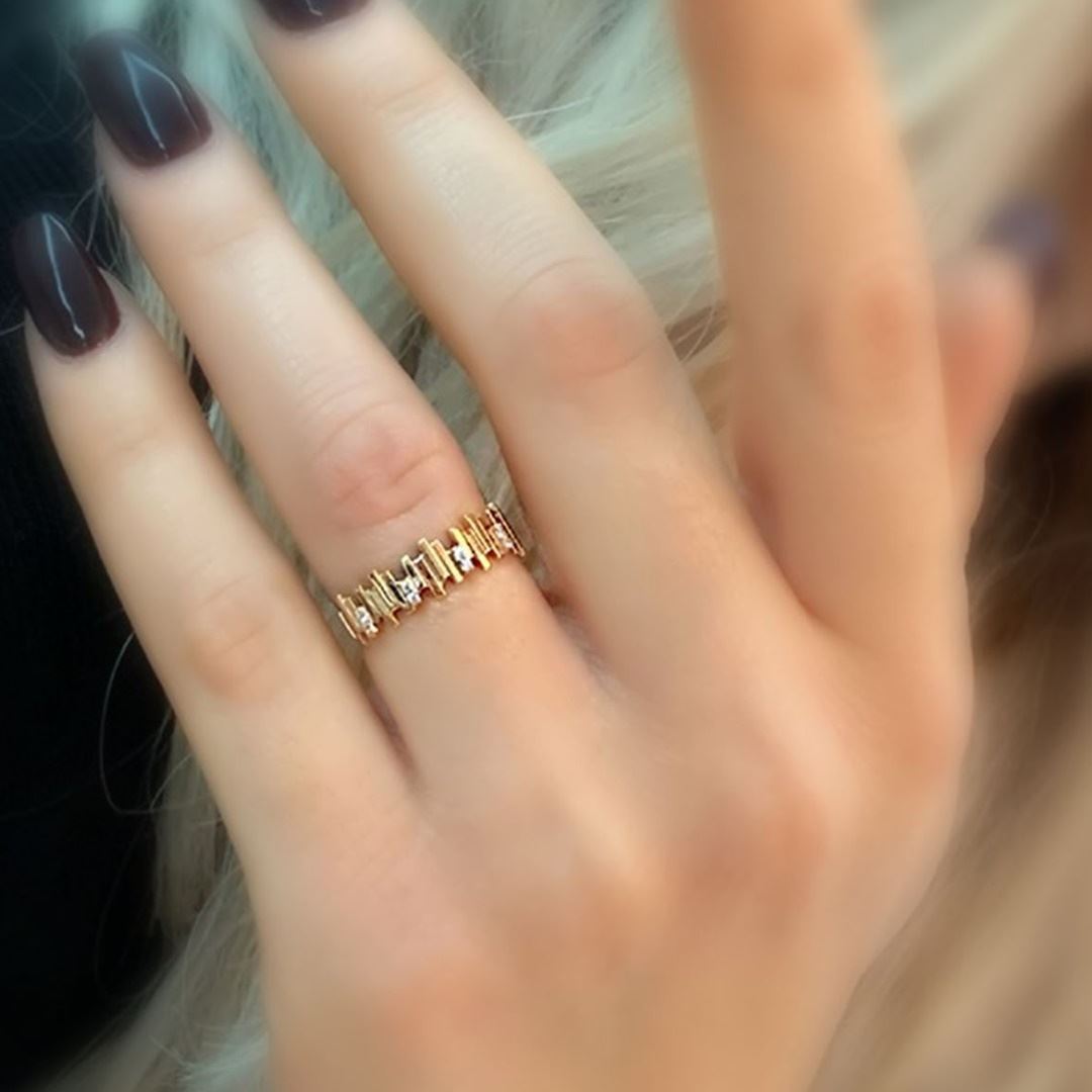 İthal Altin Yüzük Y00701