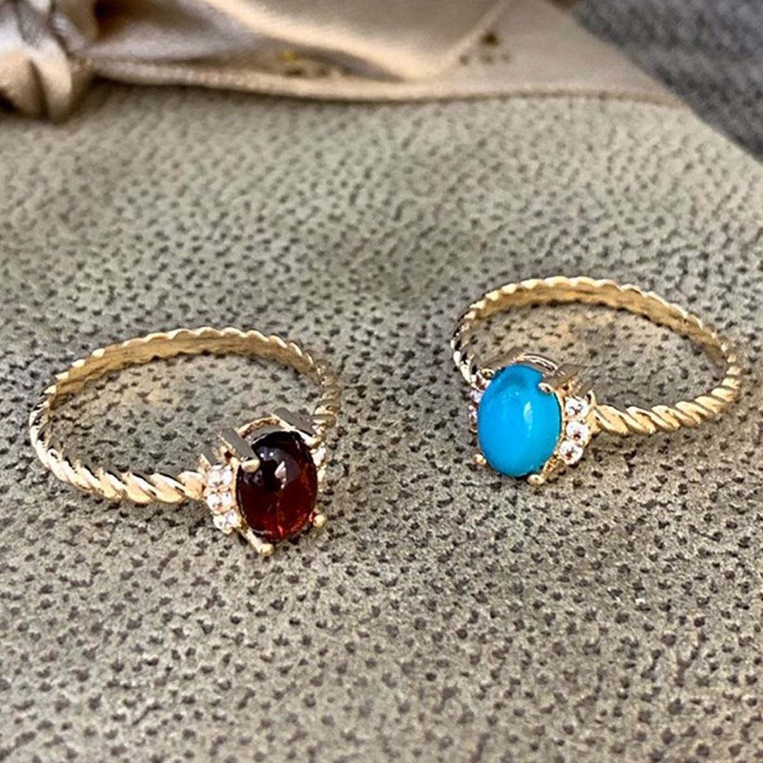 Taşlı Altın Yüzük YZ0068