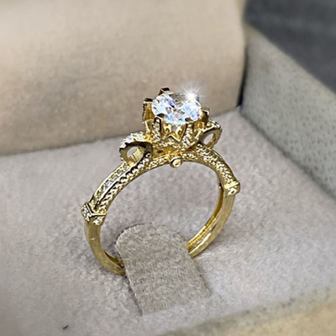 Fantazi Altın Yüzük YZ0086