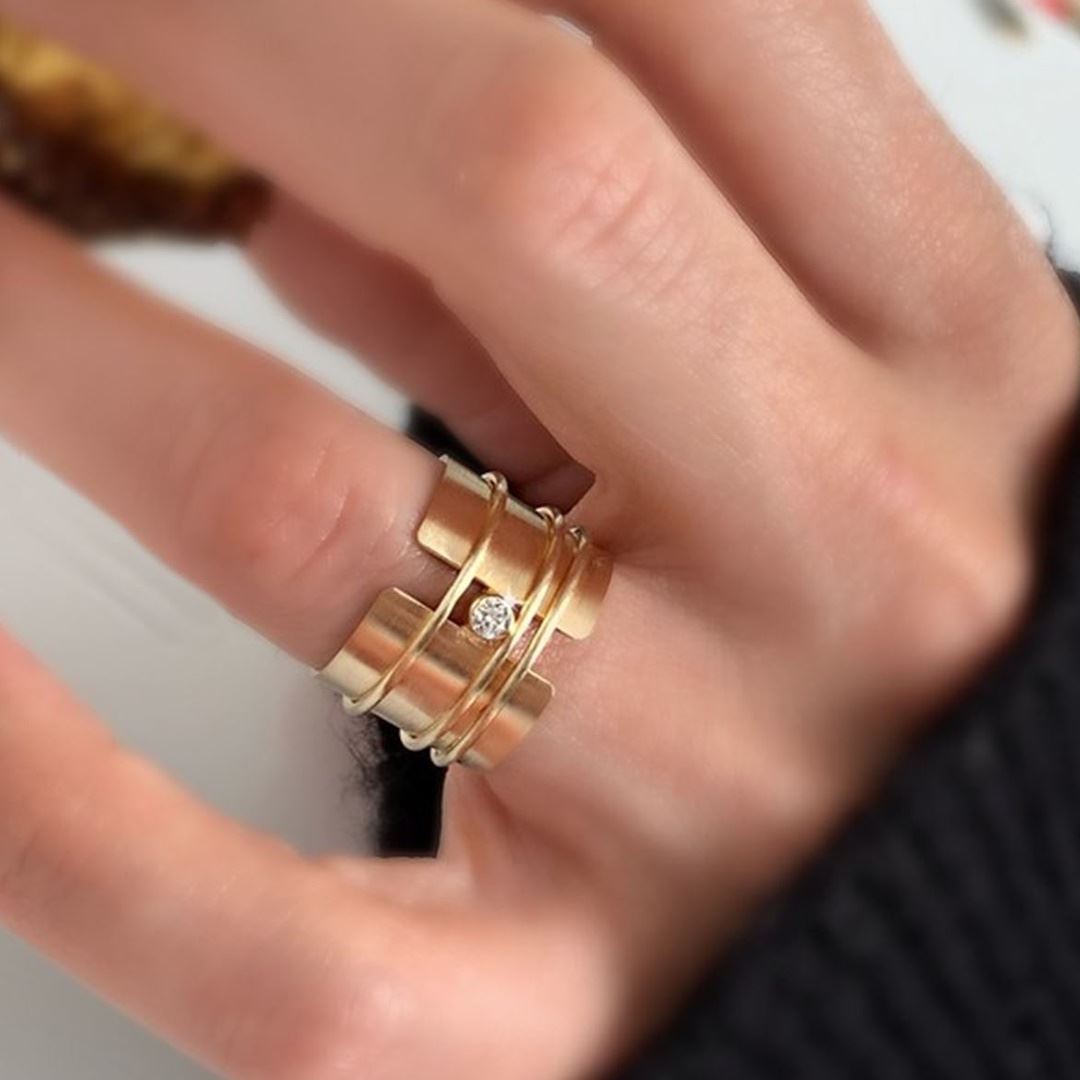 Pırlanta Taşlı Fantazi Yüzük YZ00298