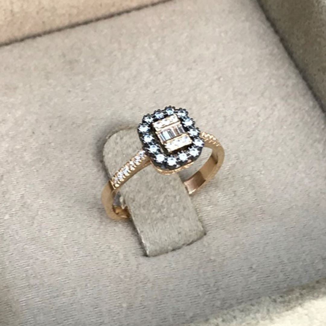 Elmas Model Altın Yüzük Y00844