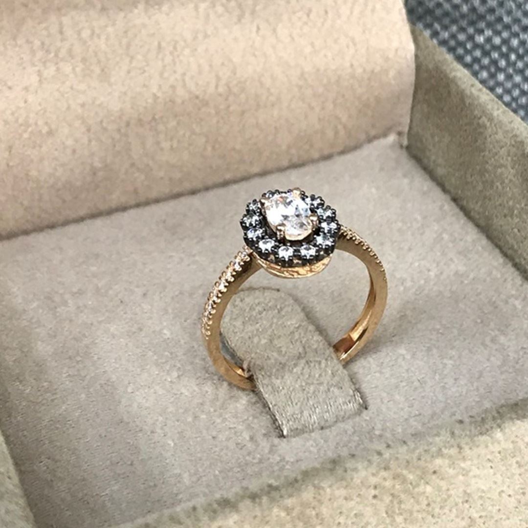 Elmas Model Altın Yüzük Y00845