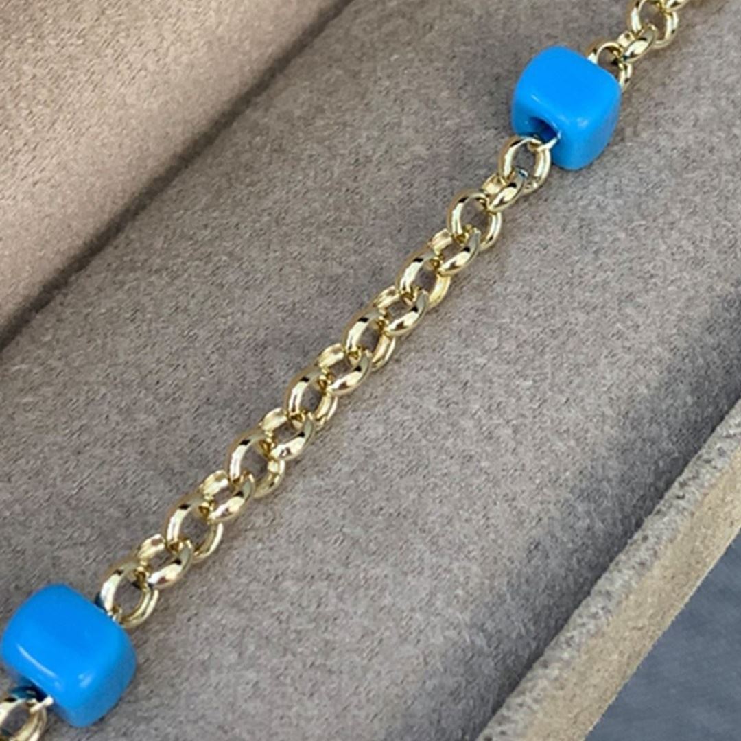 Mavi Boncuklu Bileklik BL0001