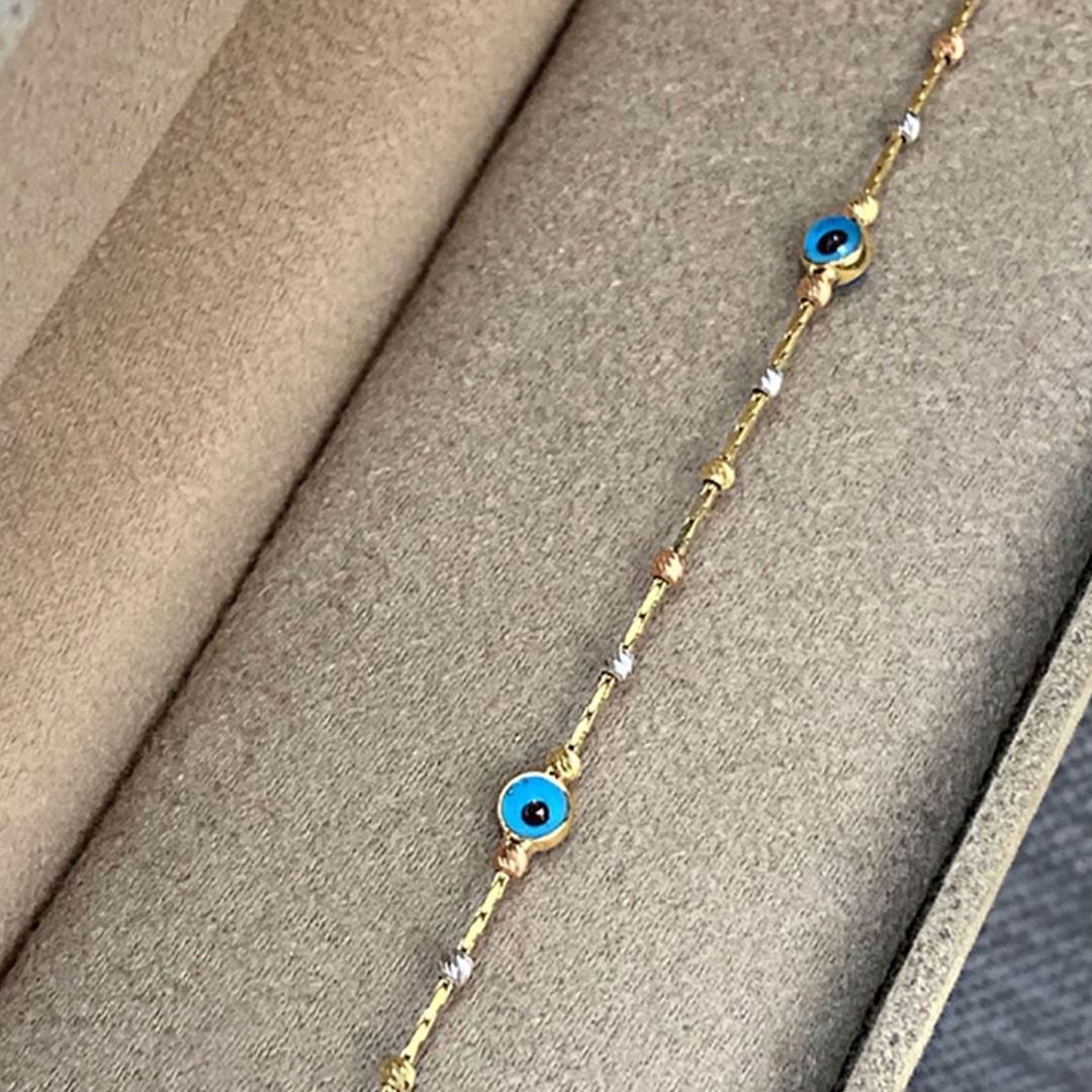 Dorika Toplu Üç Renk Bileklik Üç Göz BL0009