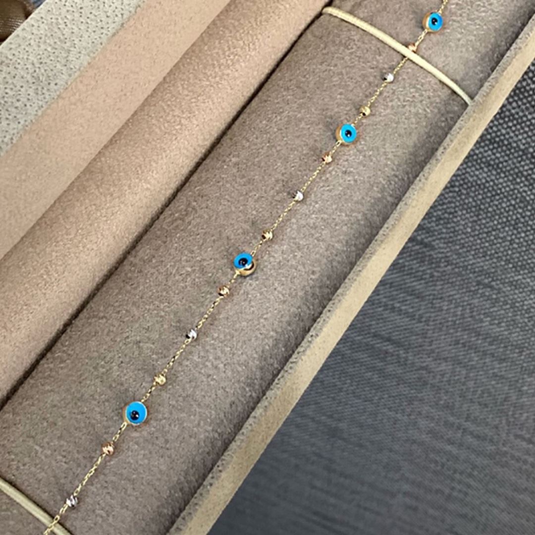 Nazar Boncuklu Dorika Toplu Bileklik BL0071