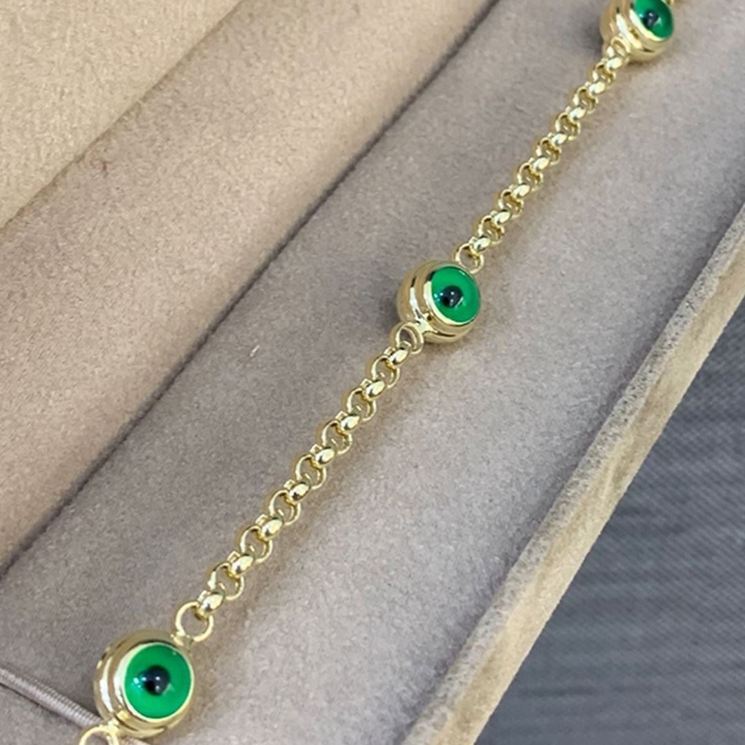 Yeşil Göz Bileklik Y00545