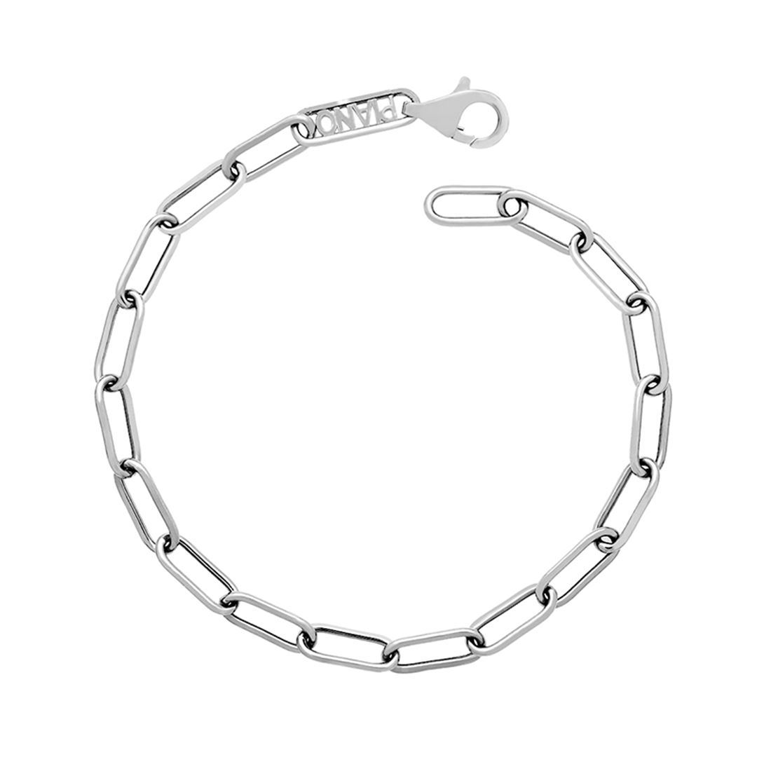 Link Sıra Dikdörtgen Altın Bileklik PI0051