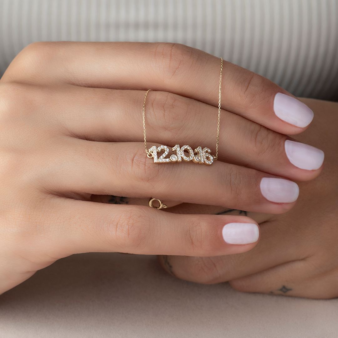 Letters Date Altın Bileklik PI0053