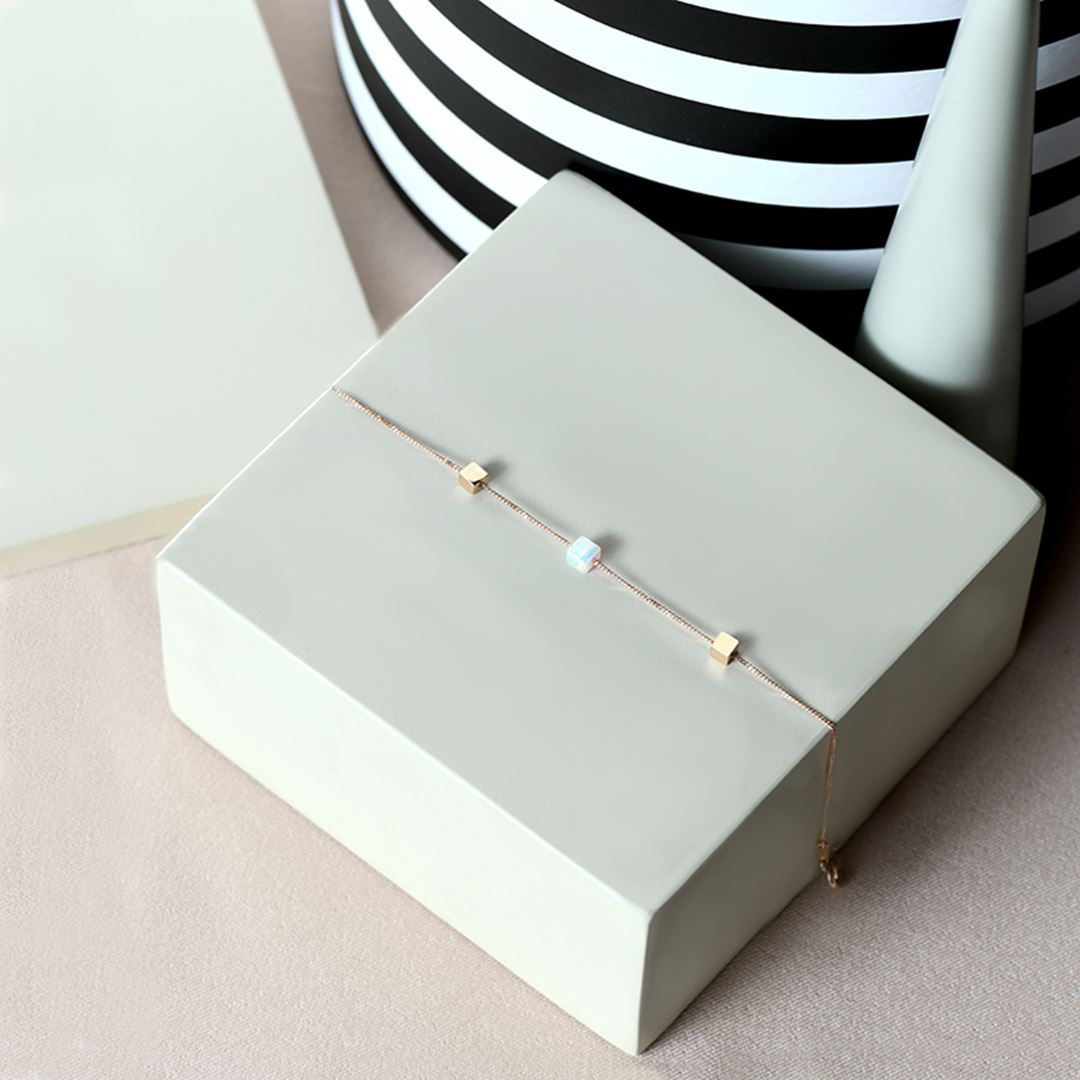 Gravity Mini Opal Altın Bileklik PI0063