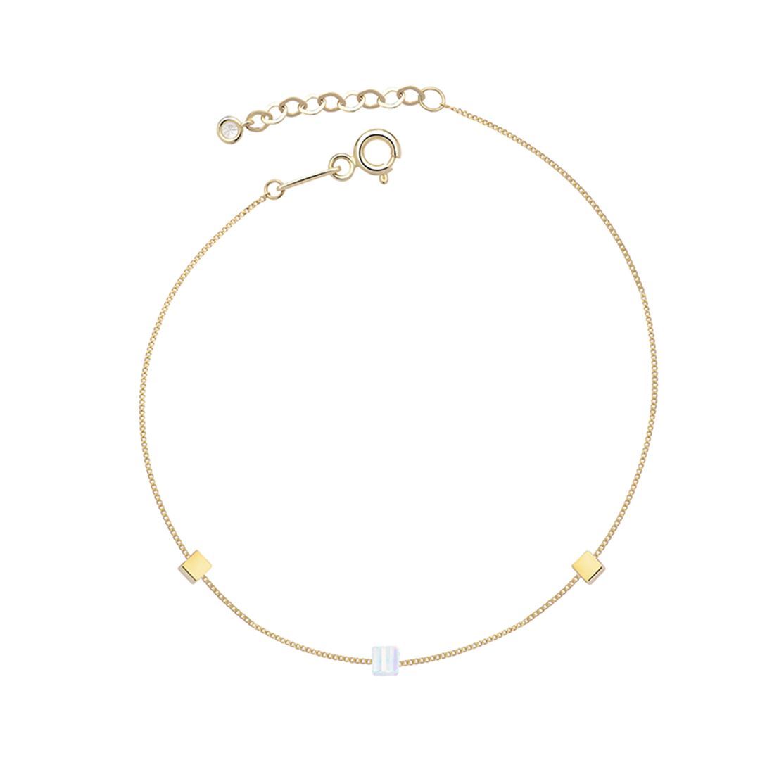 Gravity Mini Opal Altın Bileklik PI0063