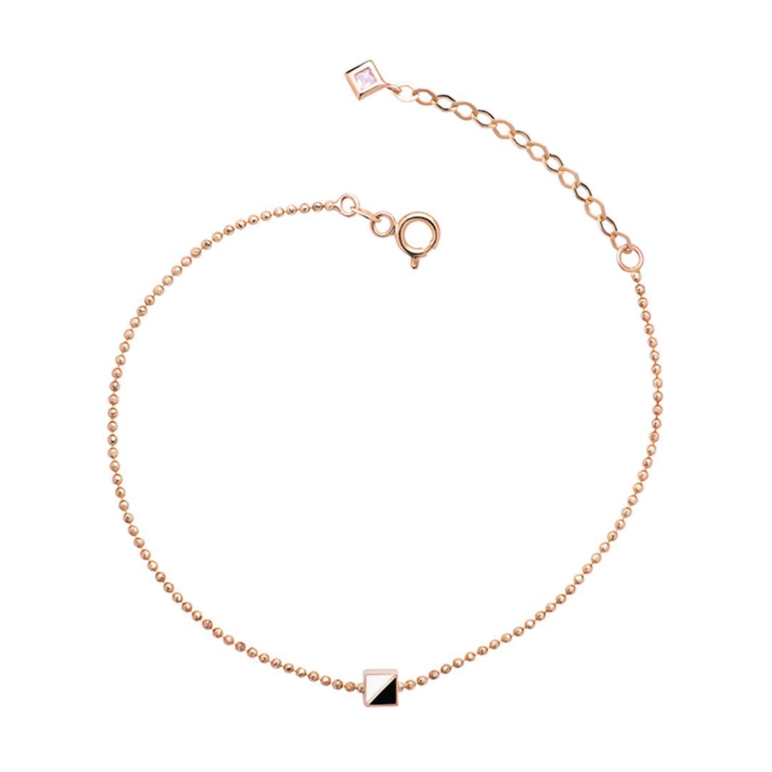 Gravity Mine Küp Altın Bileklik PI0068