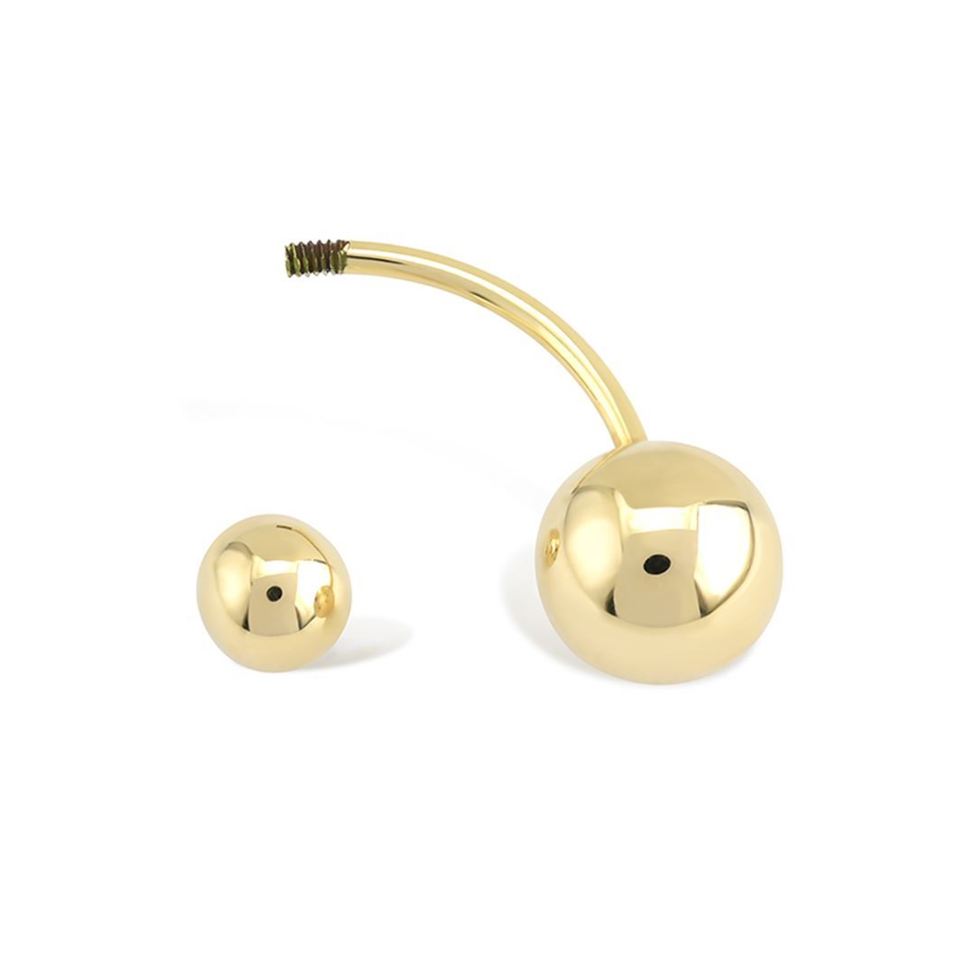 Altın Toplu Göbek Piercing PI0120