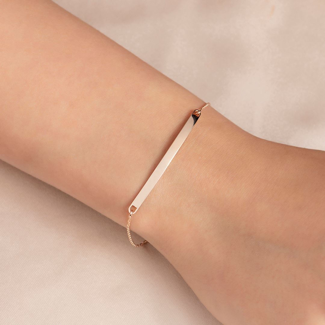 Rhythm İsim Altın Bileklik PI0149