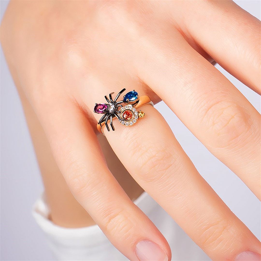 Maman Örümcek Altın Yüzük PI0175